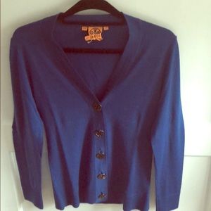 Tory Burch Merino wool cardigan sweater